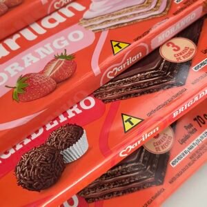 Bolacha recheada wafer 70g e 81g
